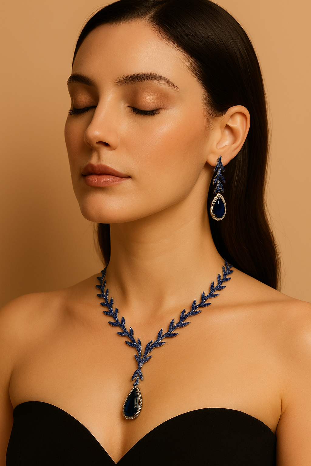 Leafy Droplet Long Set