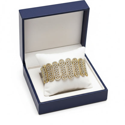 American Diamond statement Bracelet