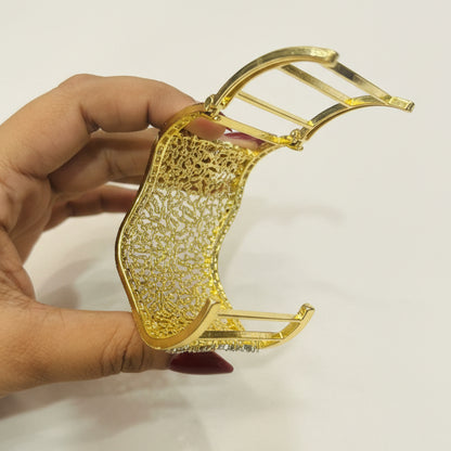 American Diamond openable Cuff Bracelet