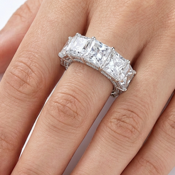 AD Band Statement Ring