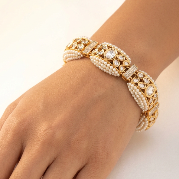Pearl Gajra Bracelet