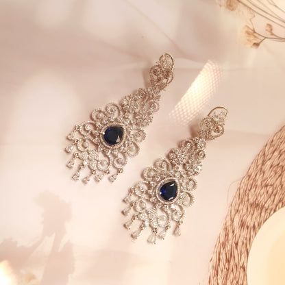 Sapphire stardust set