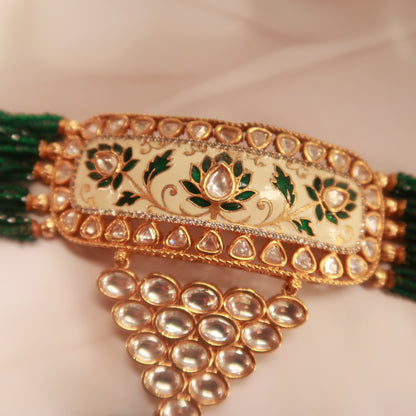 Emerald Elegance Choker