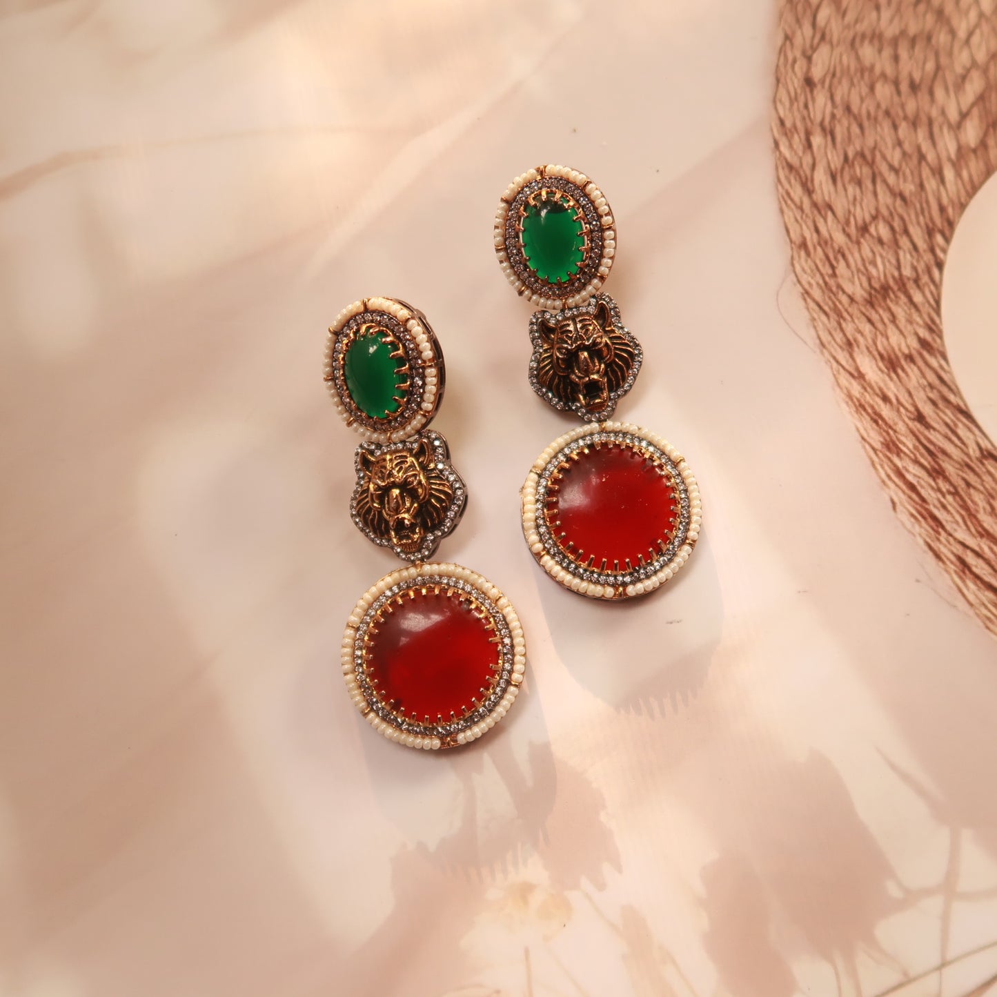 Multicolour Designer Polki Set