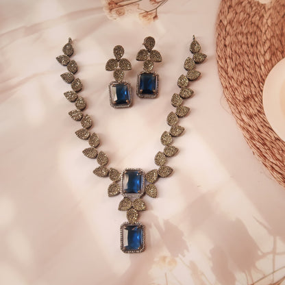 Luxe blossom charm necklace