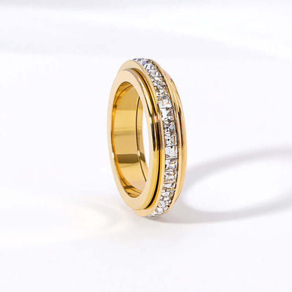 Stress Free Spin Ring