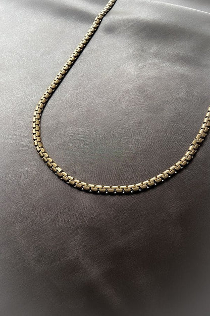 Bold Gold Box Chain