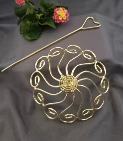 Hair Bun Coil with Hair Pin