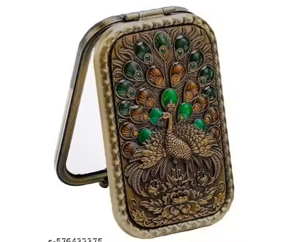 Antique Compact Mirror for Travel