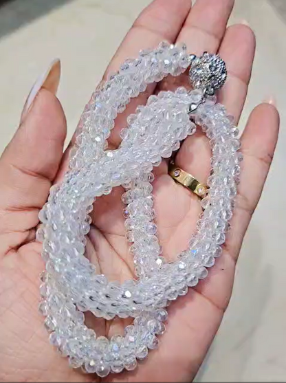 Stone Beaded Magnetic Necklace