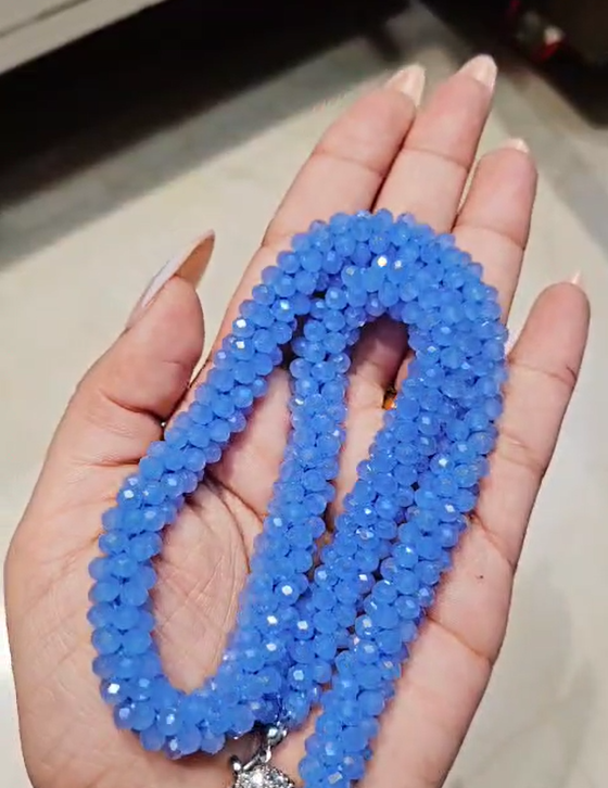 Stone Beaded Magnetic Necklace