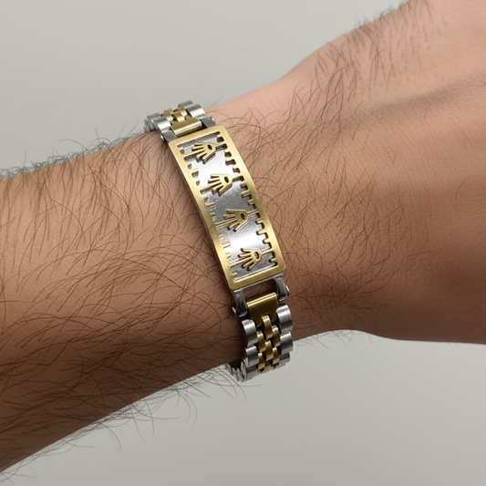 Two-Tone Jubilee Men Bracelet