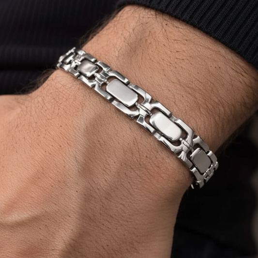 Steel Link Men bracelet