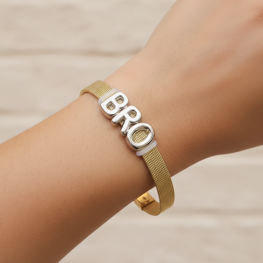 BRO mesh bracelet