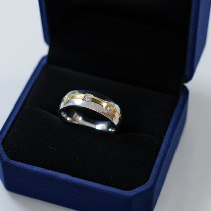 Two-Tone Men’s Ring
