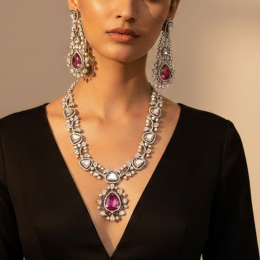 Regal Radiance Kundan set