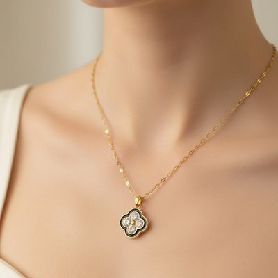 Bloom Luxe Clover Necklace