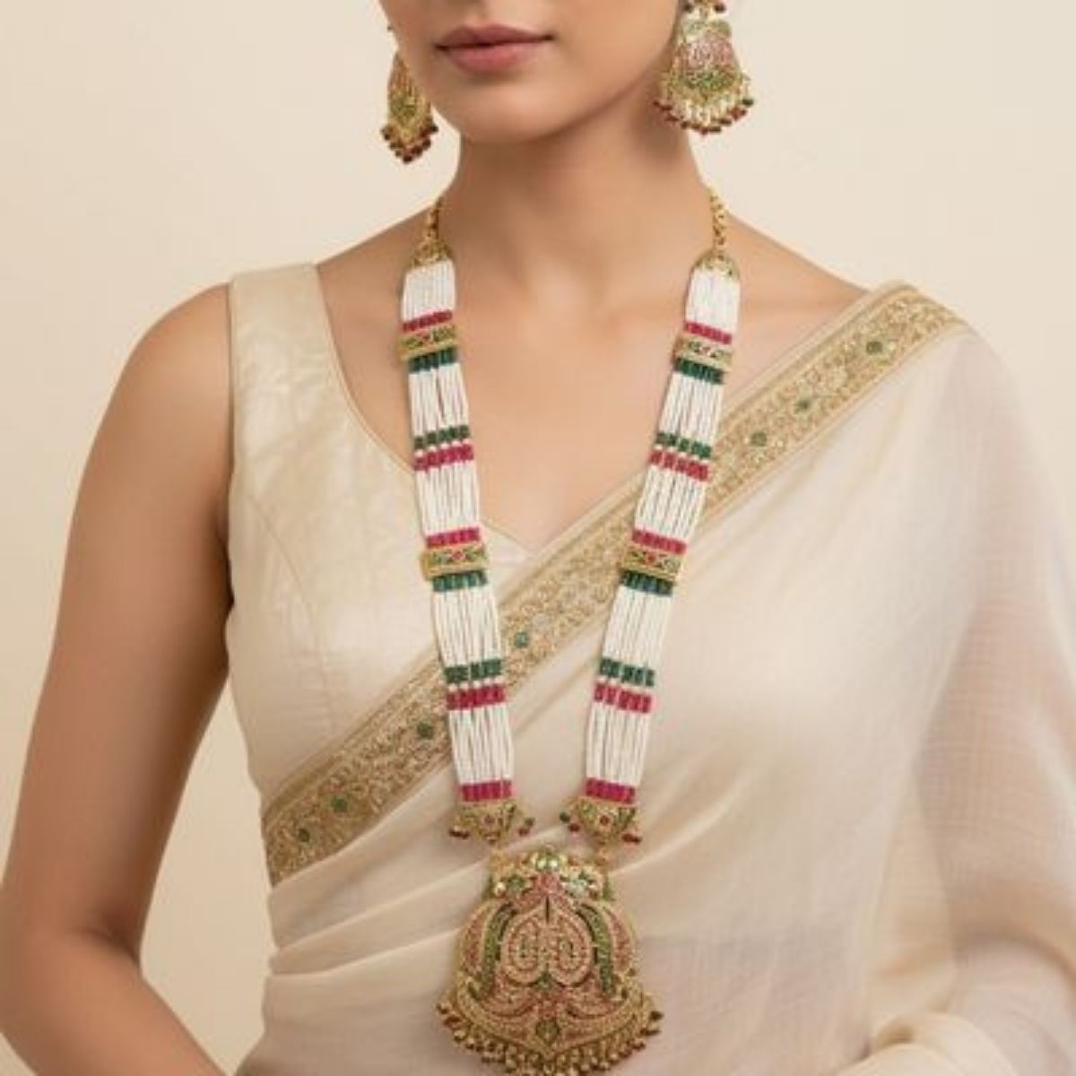 Rajkumari Navratna Haar Set