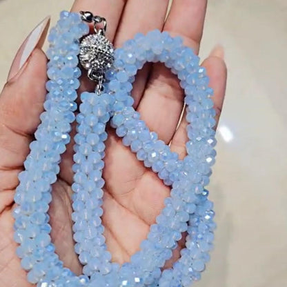 Stone Beaded Magnetic Necklace