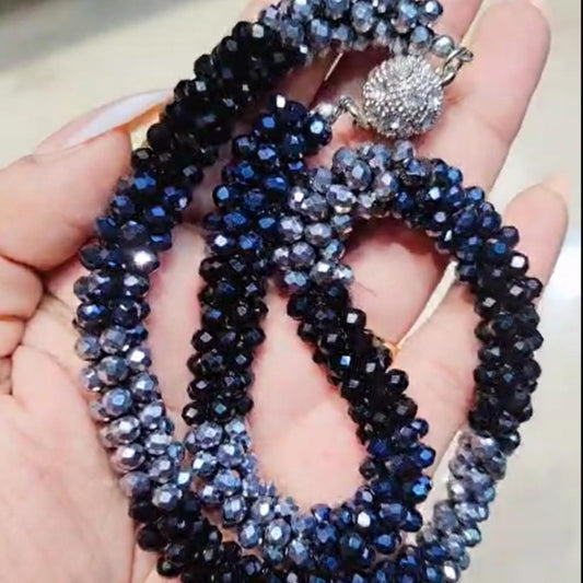 Stone Beaded Magnetic Necklace