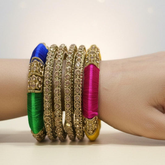 Royal Multicolor Bangles Set