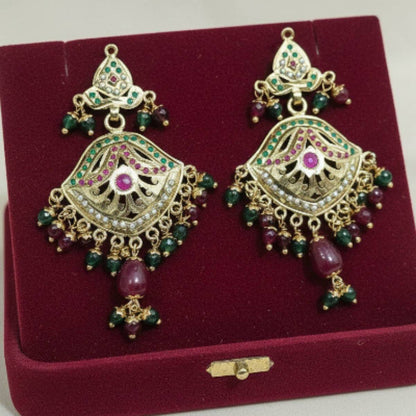 Meher Navratna Pearl Choker Set