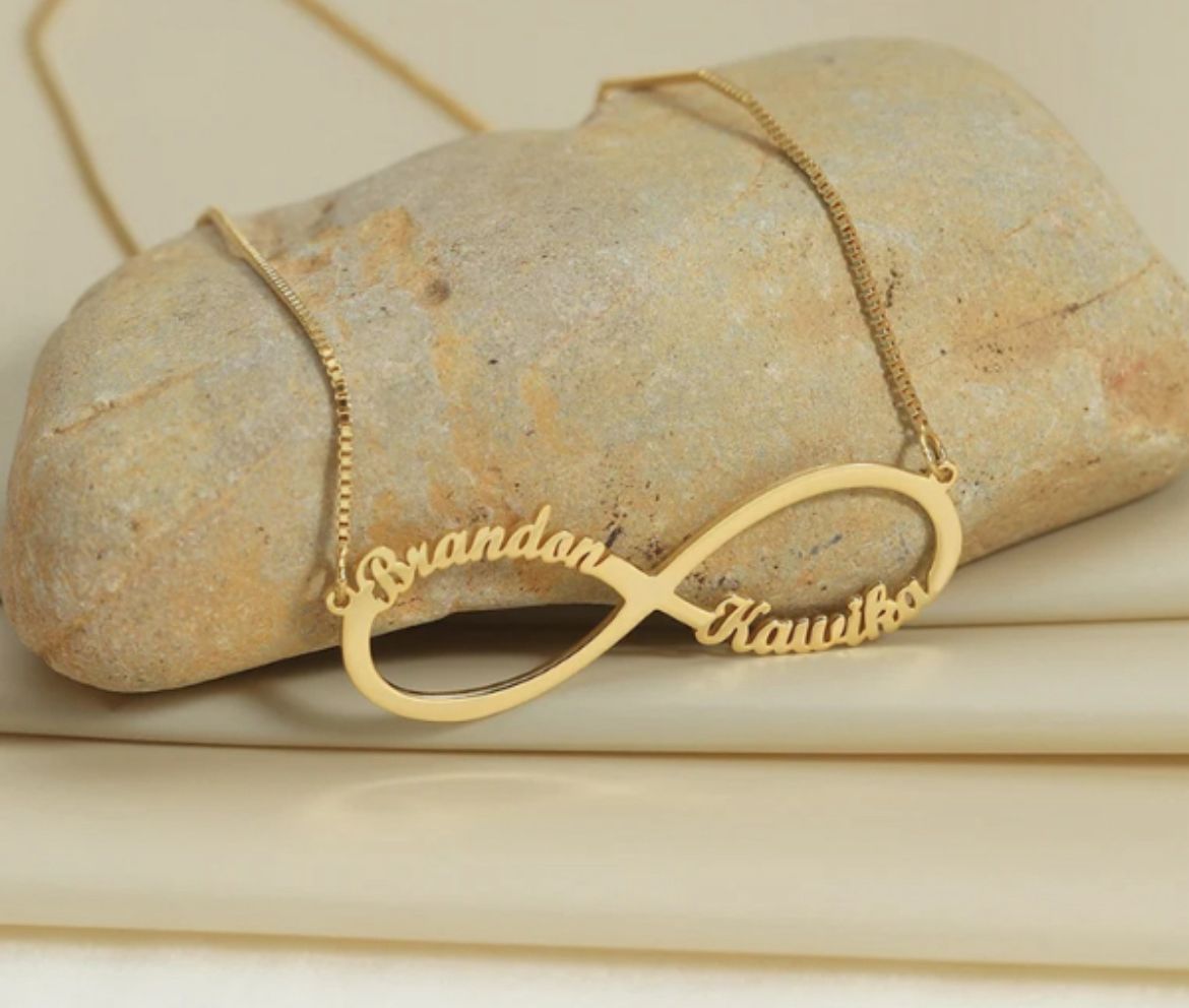 Personalized Infinity Name Necklace