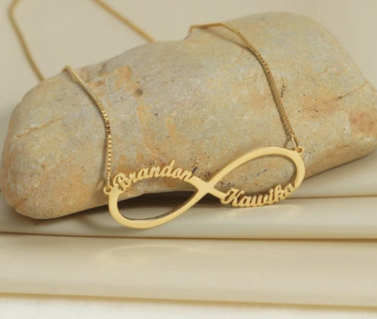 Personalized Infinity Name Necklace