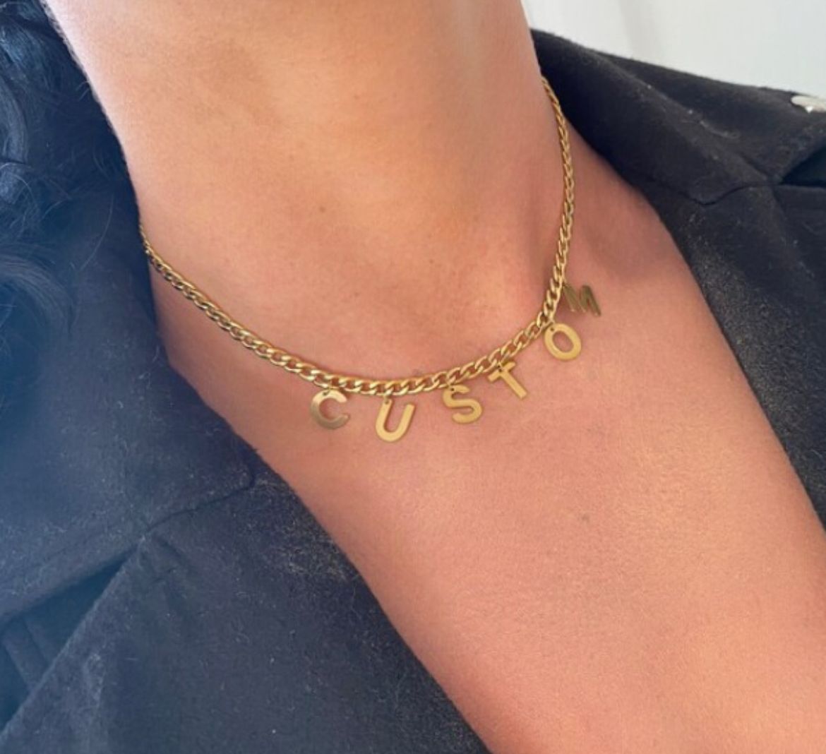 Personalized Letter Name Necklace