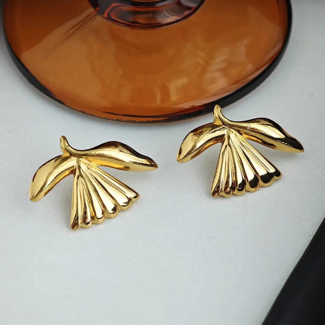 Golden Bird Earrings