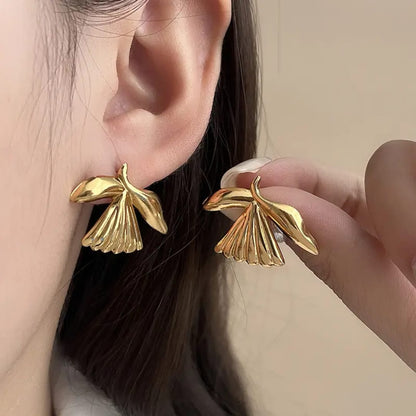 Golden Bird Earrings