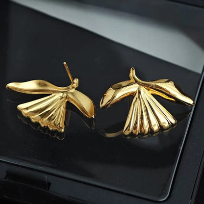 Golden Bird Earrings