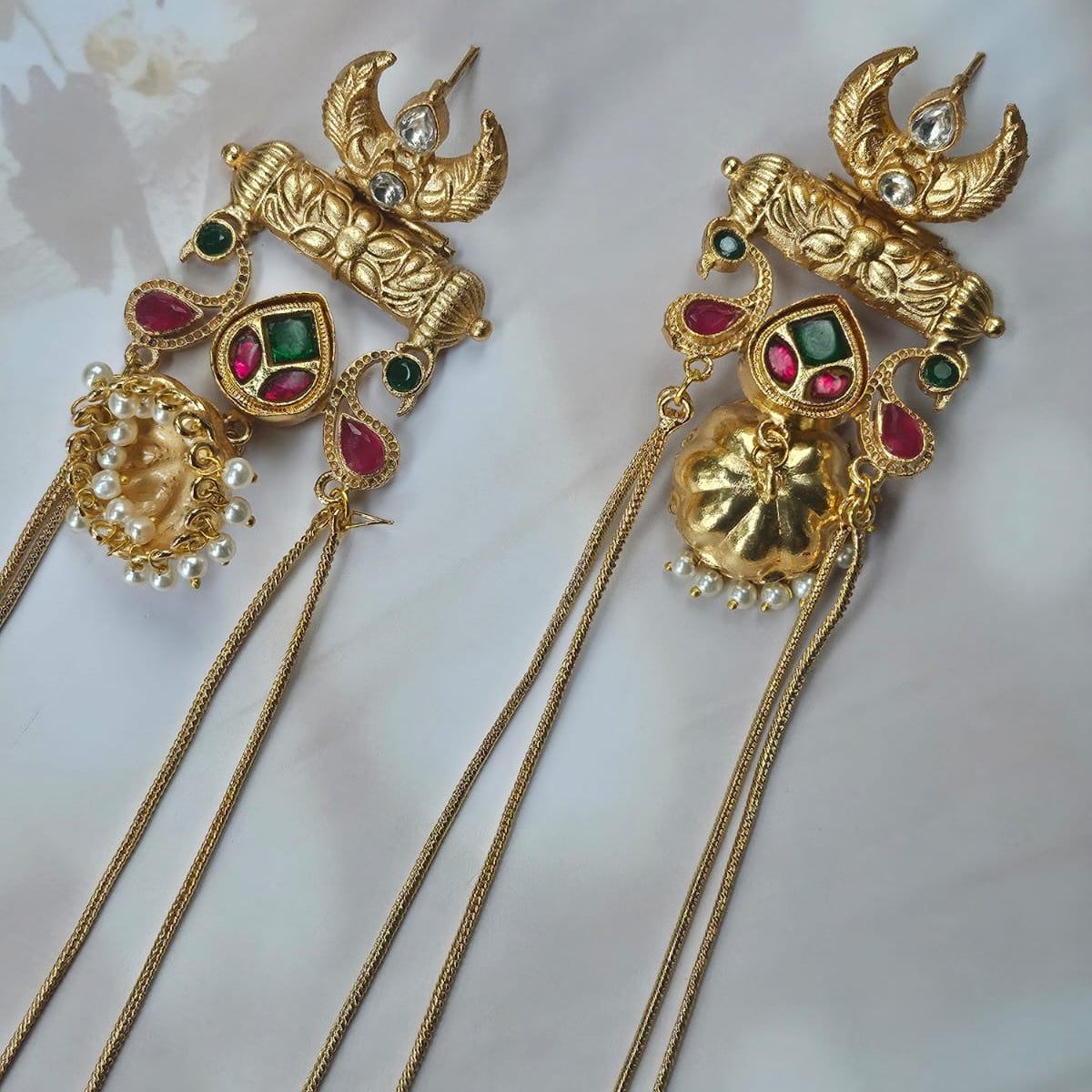 Maharani Kundan Kashmiri Jhumka