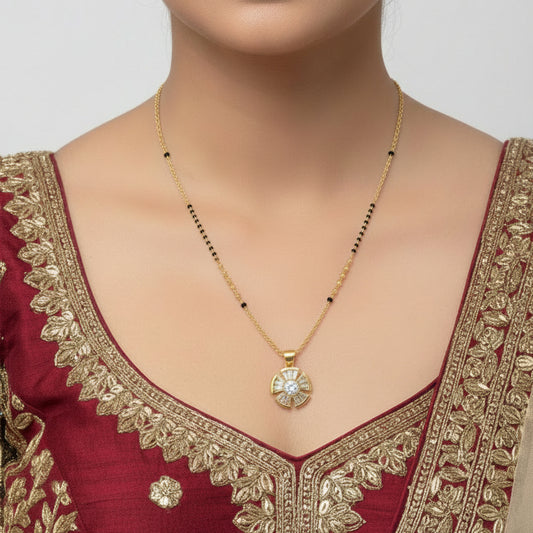 Radiant Mangalsutra Pendant Necklace