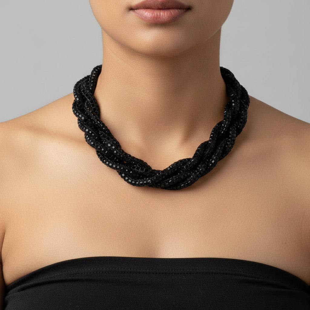 Rope Beaded Necklace