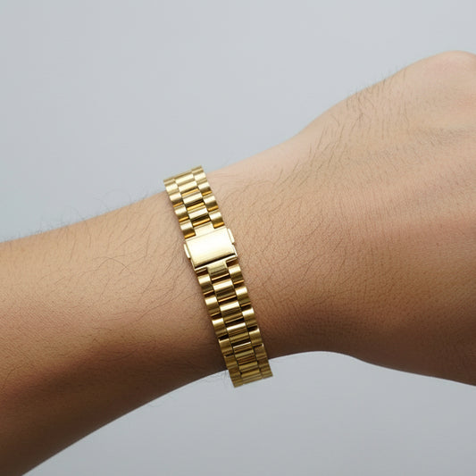 Gold Link Men bracelet