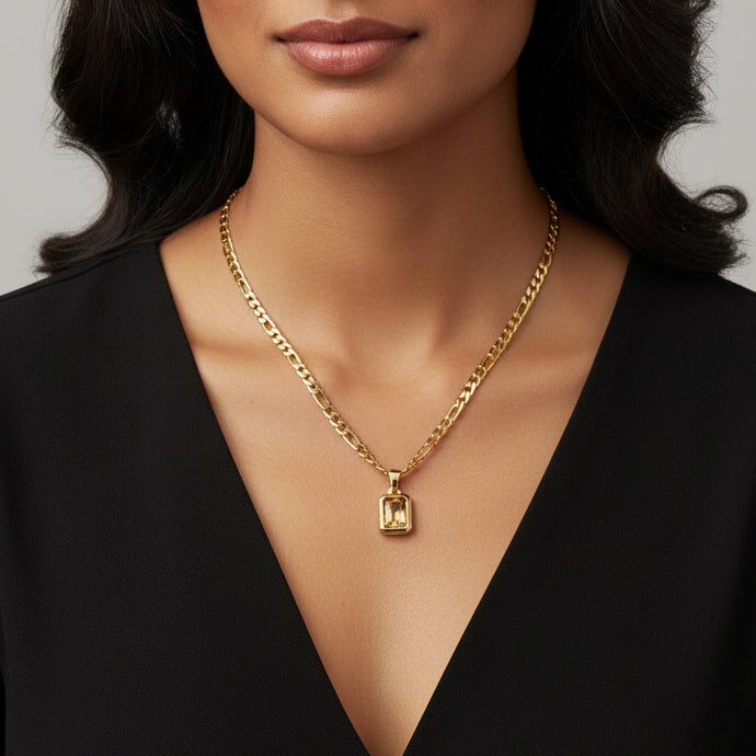 Gold  Pendant Necklace